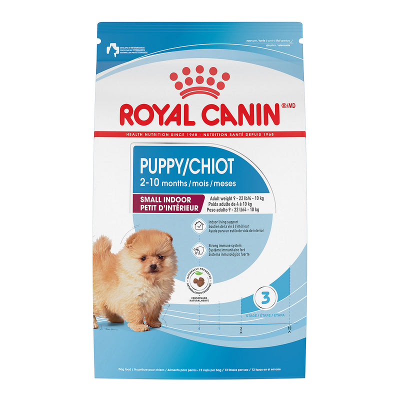 Royal Canin Size Health Nutrition Small Indoor Puppy Dry Dog Food, 2.5 lb bag