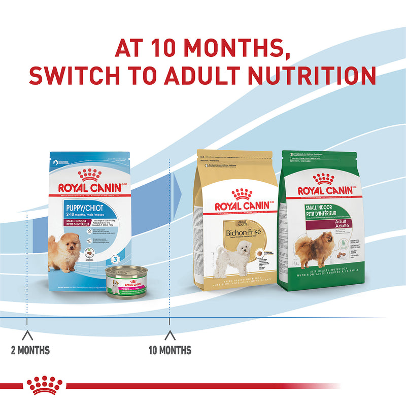 Royal Canin Size Health Nutrition Small Indoor Puppy Dry Dog Food, 2.5 lb bag