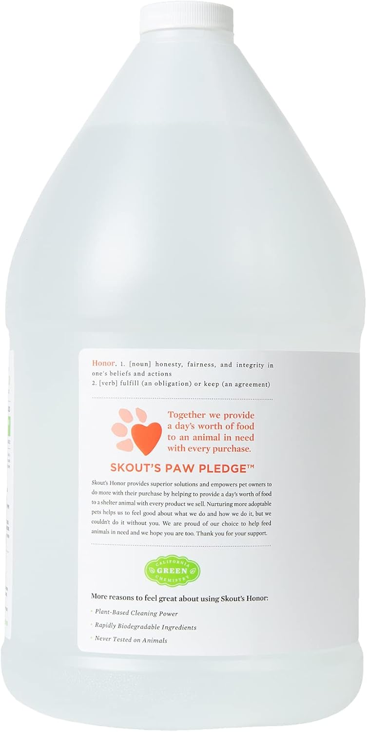 Skout's Honor Professional Strength Stain & Odor Remover 1 Gallon