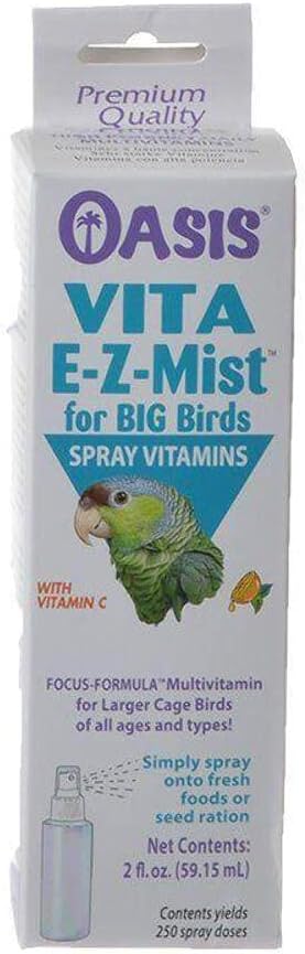 Oasis Vita E-Z-Mist for Big Birds 2 oz.