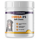 PiccardMeds4pets Skin and Coat Omega-3 for Large Dogs 150 Soft Chews