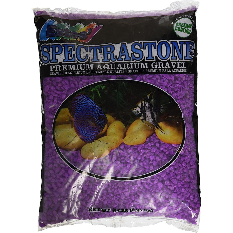 Spectrastone Permaglo Lavender Aquarium Gravel for Freshwater Aquariums 5lbs.