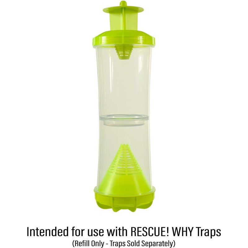 RESCUE! WHY Trap Attractant Refill for Wasp Hornet Yellowjacket, 2-WK Refill 3PK