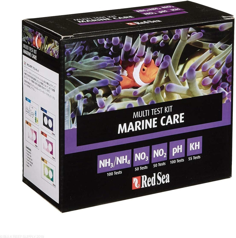 Red Sea Marine Care Multi Test Kit for Marine and Reef Aquariums