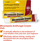 CareAll Miconazole Antifungal Cream 1 oz.