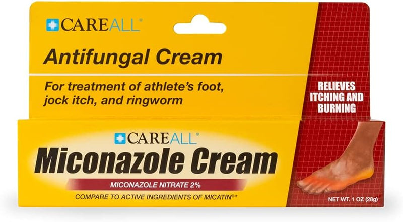 CareAll Miconazole Antifungal Cream 1 oz.