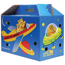 Cosmic Cat Shuttle Cardboard Pet Carrier Assorted