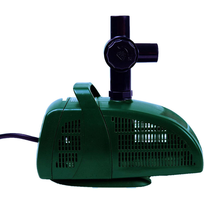 Fish Mate 1000 Pond Pump, with Anti-Clog Filter Design