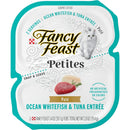 Purina Fancy Feast Petites Cat Food Pate, White Fish & Tuna, Single 2 Servings