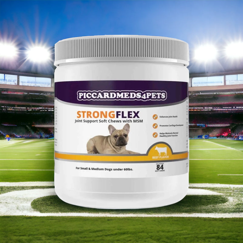 Piccardmeds4pets StrongFlex Joint Support Soft SM/MD Dogs 84ct