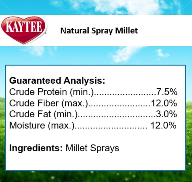 Kaytee Spray Millet for Birds 7 oz. 2-Pack