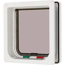 Cat Mate 4 Way Locking Cat Flap With Door Liner, White Closer Pets