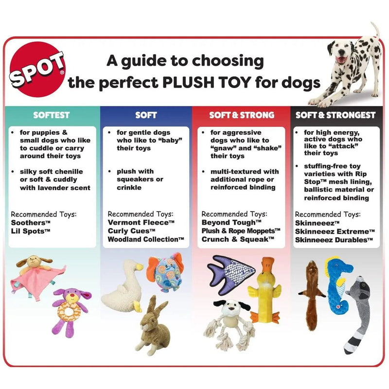 Ethical Pet Skinneeez Arctic Moose Squeaky Dog Toy 23-Inch 3PCK Ethical Pet