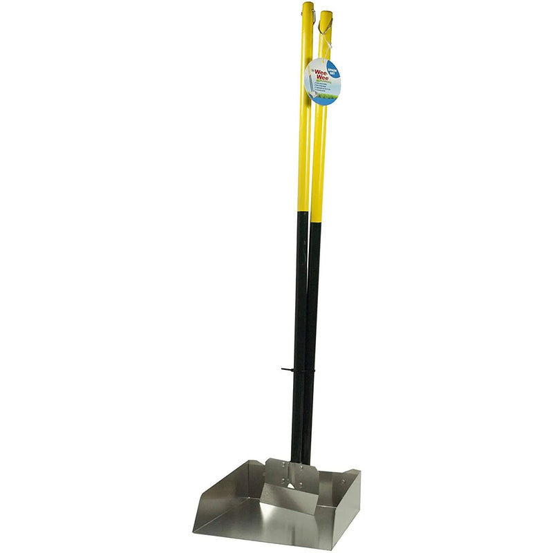 Four Paws Pooper Scooper Spade Set Yellow/Green, Small Four Paws