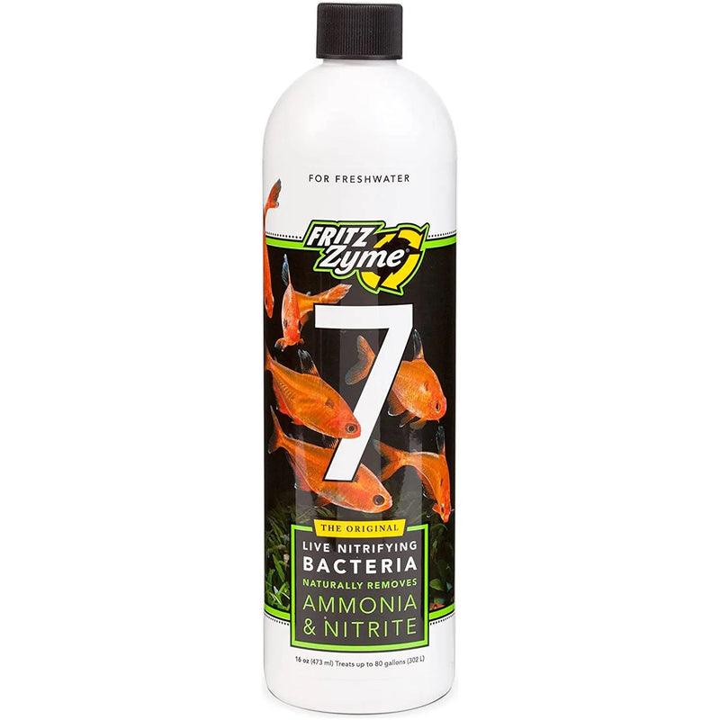 FritzZyme 7 Nitrifying Bacteria for Fresh Water Aquariums 16 oz. Fritz Aquatics