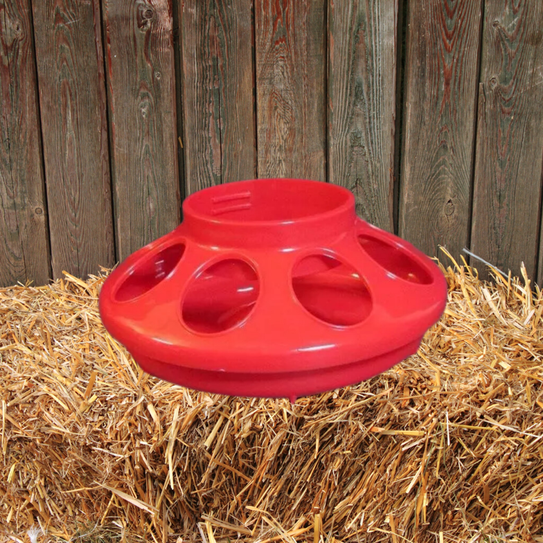 Little Giant Poultry Chicken 1 QT Plastic Feeder Set / Water Set/ Replacement