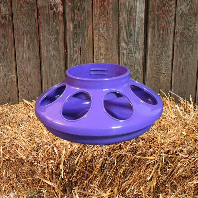 Little Giant Poultry Chicken 1 QT Plastic Feeder Set / Water Set/ Replacement