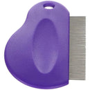 Master Grooming Tools Contoured Grip Flea Combs, Purple Master Grooming Tools