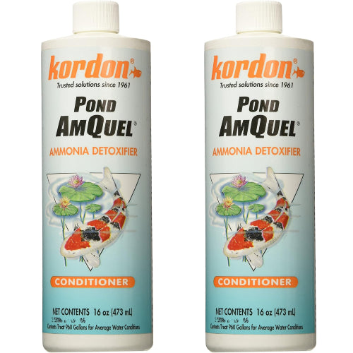 Kordon Pond Amquel Liquid for Aquarium 16 oz. 2-Pack