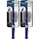 Four Paws Magic Coat Dual Side Combo Brush 2-Pack