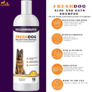 Piccardmeds4pets Fresh-Dog Aloe and Oats Shampoo 16 oz. Piccard Meds 4 Pets