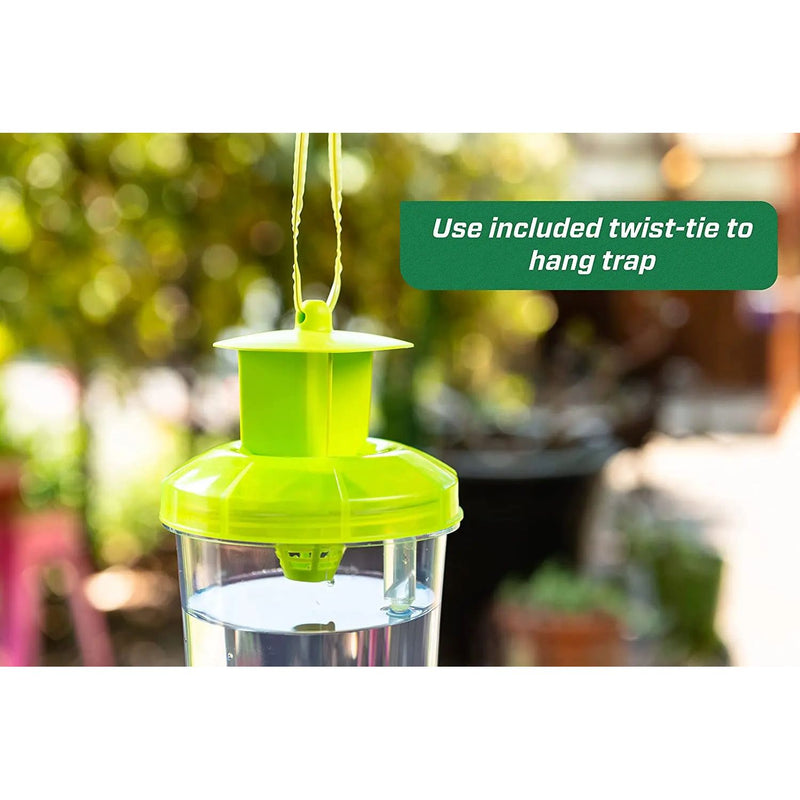 Rescue! Reusable WHY Trap For Wasps Hornets & Yellowjackets RESCUE