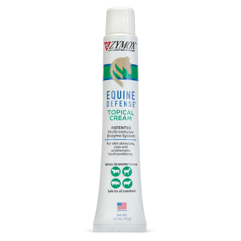 Zymox Equine Defense Topical Skin Cream 2.5 oz. Tube ZYMOX