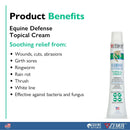 Zymox Equine Defense Topical Skin Cream 2.5 oz. Tube ZYMOX