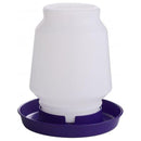 Little Giant Plastic Screw-On Waterer Base 1 Gallon, Purple Little Giant