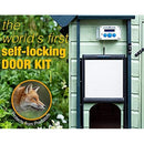 ChickenGuard Waterproof Automatic Chicken Coop Self-Locking Door Kit ChickenGuard