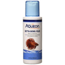 Aqueon 2 Pack of Betta Bowl Plus Water Conditioner & Dechlorinator, 4 Fluid Ounces Each