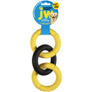 JW Pet Company Invincible Chains ST Triple Dog Toy, Small (Colors Vary)