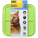 Pet Zone Cat Boredom Busterz Relax Licking Mat, Green Pet Zone