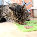 Pet Zone Cat Boredom Busterz Relax Licking Mat, Green Pet Zone