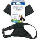 Four Paws Comfort Control Dog Harness, Black, Medium Four Paws