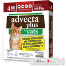 Advecta Plus Flea Protection Squeeze-On for Cats Over 9lbs 4CT Advecta