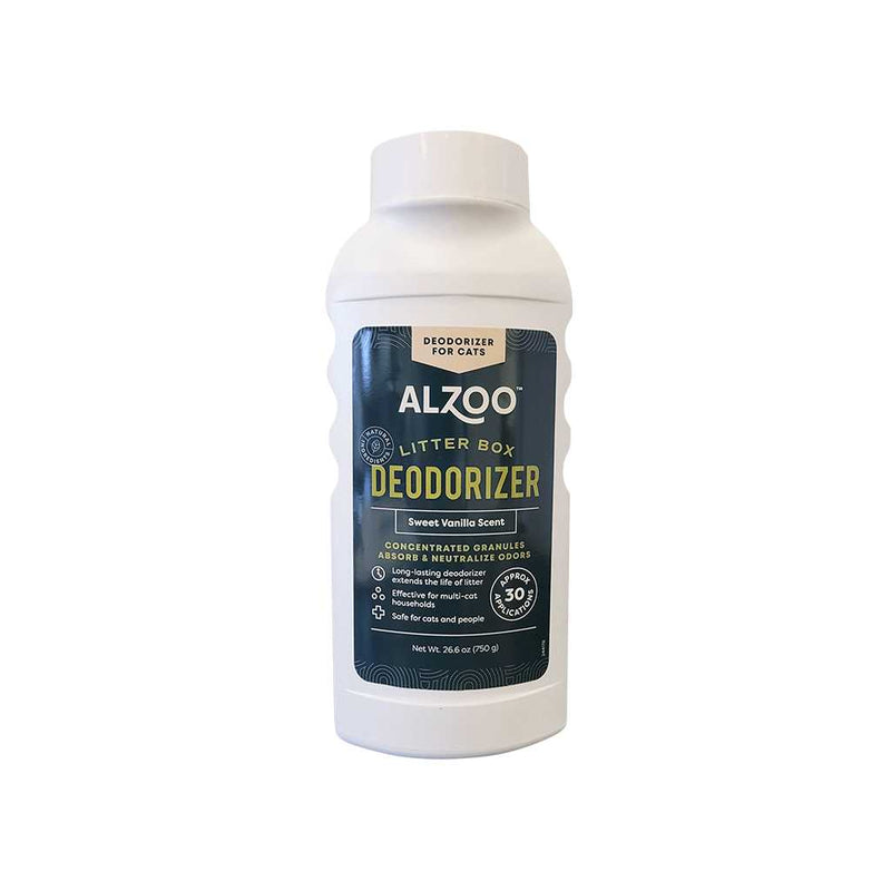 Alzoo Cat Litter Deodorizer Fragrant Sweet Vanilla 26 oz. Alzoo