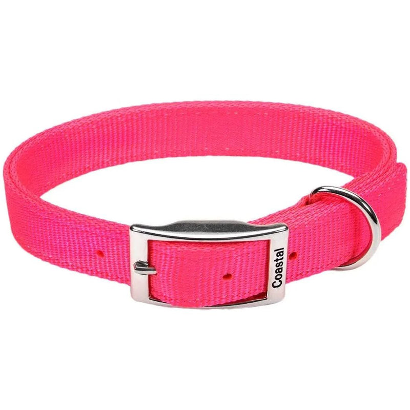 Coastal Pet Products Nylon Double Dog Collar and Double Ply Dog Leash Coastal Pet Products