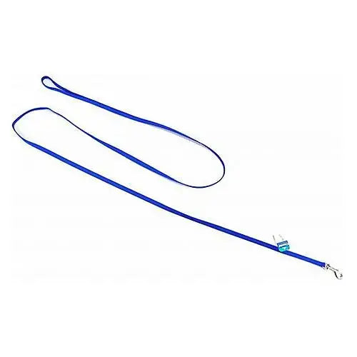 Coastal Pet Single-Ply Nylon Leash Blue 3/8" x 6' Coastal Pet