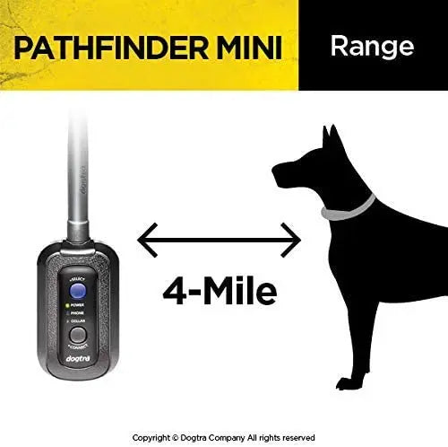 Dogtra Pathfinder Mini Extra E-Collar Orange Dogtra