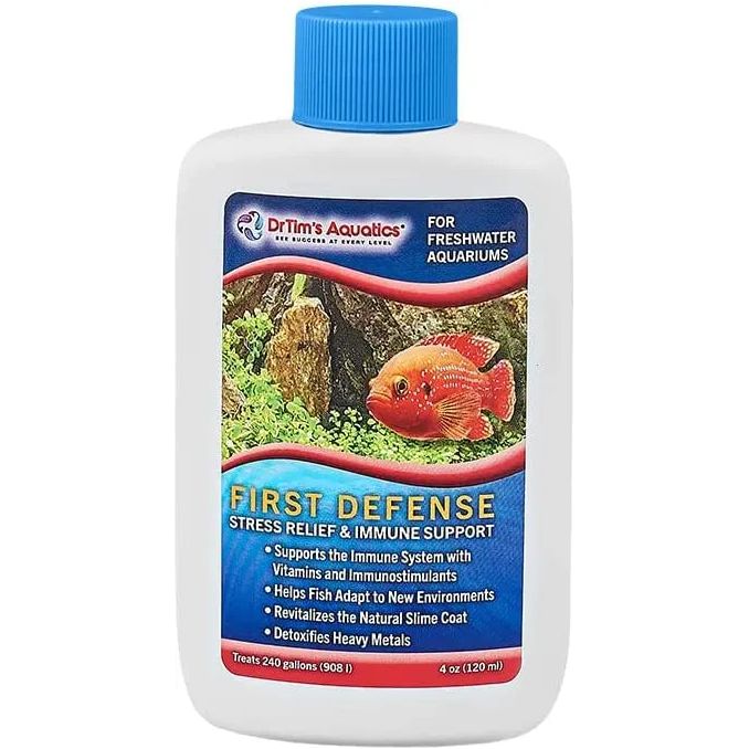 Dr Tim’s Aquatics First Defense for Freshwater Aquariums 4 oz. Dr. Tim’s Aquatics