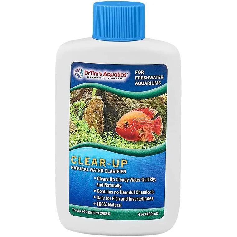 Dr Tim’s Aquatics Freshwater Clear-Up Natural Water Clarifier 4oz. Dr. Tim’s Aquatics