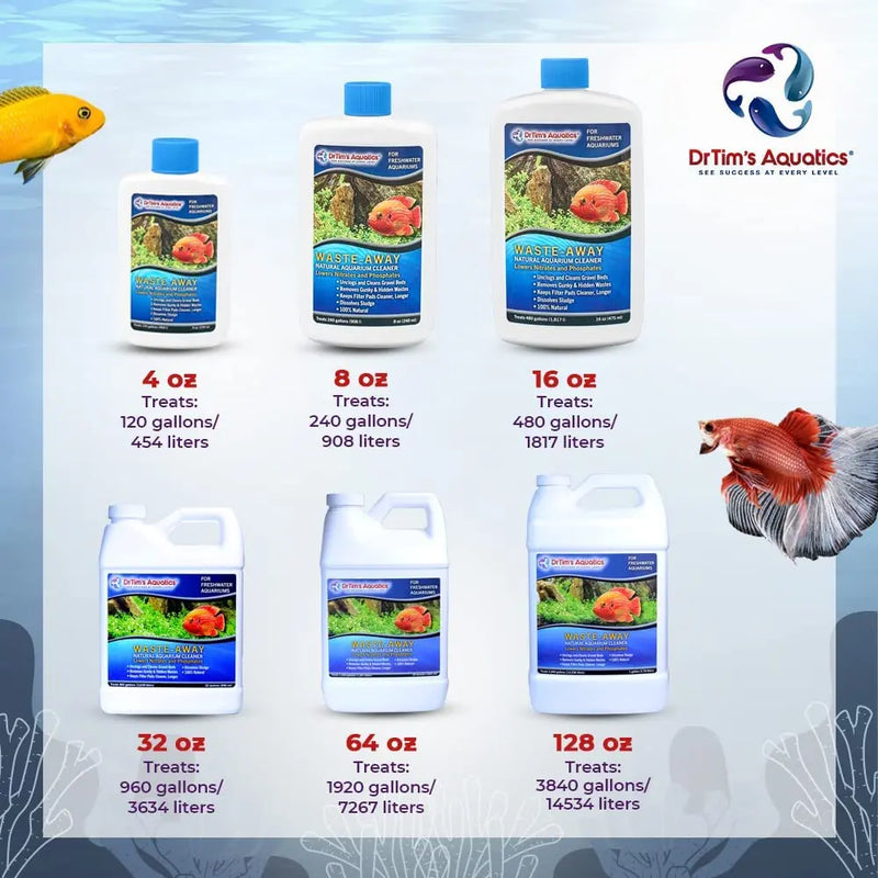 DrTim’s Aquatics Freshwater Waste-Away 4 oz. Dr. Tim’s Aquatics