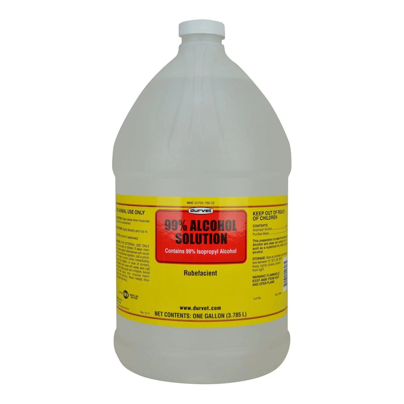 Durvet 99% Isopropyl Alcohol Solution 1 Gallon Durvet