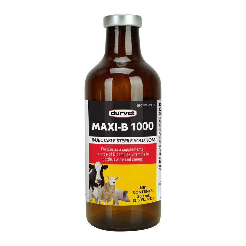 Durvet Vitamin Maxi-B 1000mcg 250mL Durvet