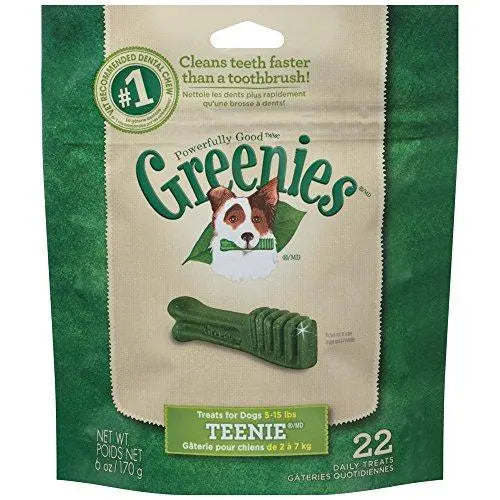 Greenies Dental Chews Oral Health Teenie for Dogs Teenie 22CT Greenies