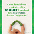 Greenies Original Dental Chews Oral Health for Dogs Petite 10CT Greenies