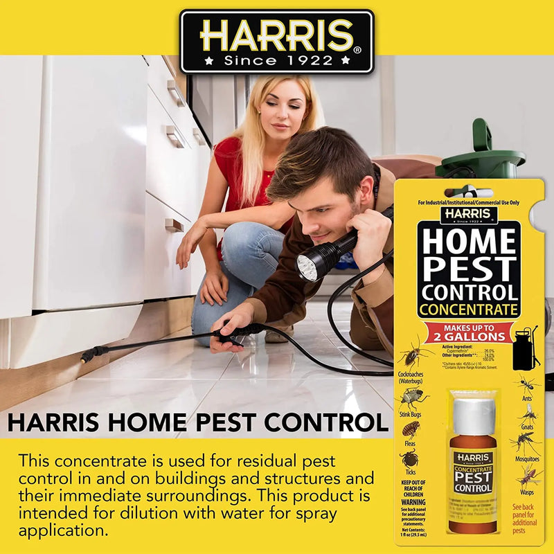 HARRIS Home Pest Control Concentrate, 1 fl. Oz. Harris