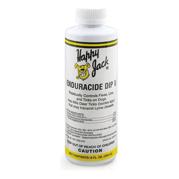 Happy Jack Enduracide Dip II for Dogs 8 oz. Happy Jack