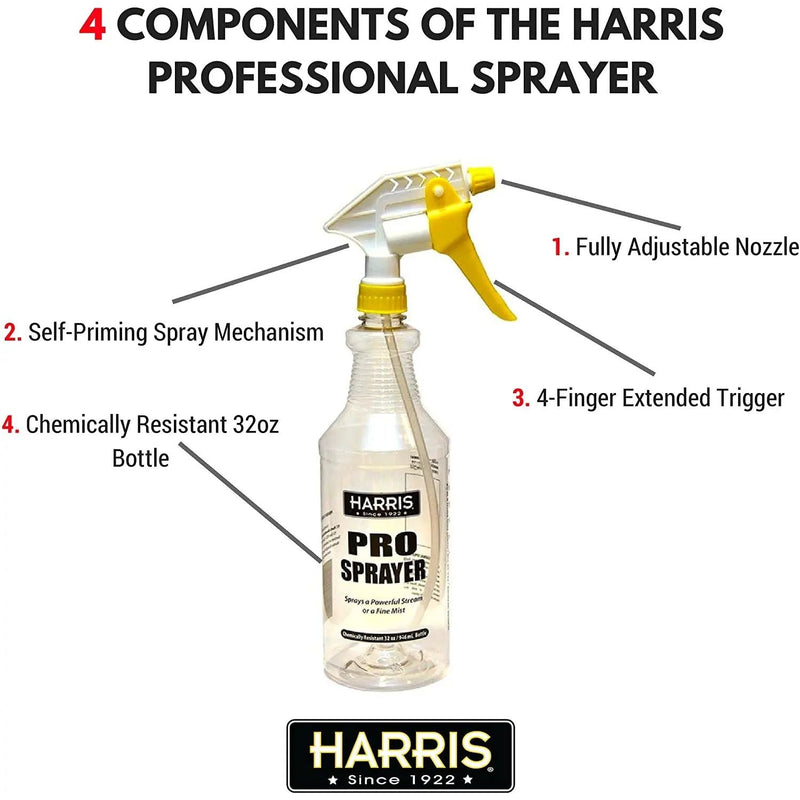 Harris Professional Spray Bottle 32 oz. 1 Count Harris